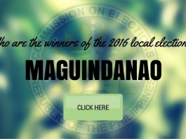 WINNERS: Maguindanao Local Elections 2016 Results